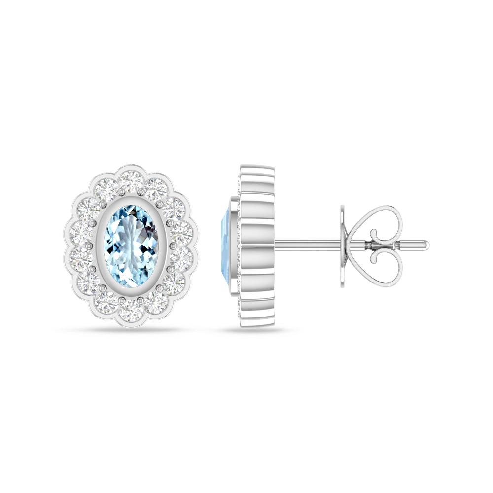White Gold - Aquamarine